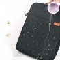 Вместительная водонепроницаемая широкая сумка-чехол MyPads Capiente для планшета iRulu expro 7" , с несколькими большими и маленькими отделениями и удобным наплечным ремнем, черная