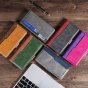 Чехол-книжка MyPads для Samsung Galaxy S24, синийсерый