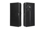 Кожаный чехол-книжка MyPads для Tecno Spark 10C/Техно Спарк 10Ц с карманом для пластиковых карт и магнитом