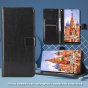 Чехол книжка MyPads для One Plus Nord CE2 Lite 5G с карманом для фото и карт, противоударный, черный