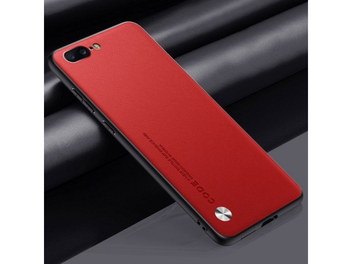 Жесткий чехол MyPads для OnePlus 5 (ОнеПлюс 5), красный..