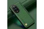 Кожаный чехол MyPads для Huawei Nova 13 Pro (Хуавей Нова 13 Про), классический деловой, прочный