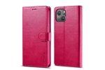 Кожаный книжный чехол LCIMEEKE / MyPads для Apple iPhone 13 mini с визитницей из экокожи