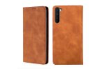 Чехол-книжка MyPads для OnePlus Nord / Ван Плас Норд мягкое прикосновение (светло-коричневый)
