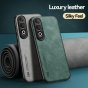 Кожаный чехол MyPads для OPPO K12 5G / OnePlus Nord CE4 (Оппо K12 5G / Оне Плюс Норд CE4) с защитой камеры, противоударный, для авто-держателя