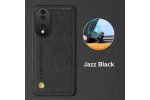 Кожаный чехол MyPads для Honor 90 Pro (Хонор 90 Про) классический, деловой, прочный для мужчин и женщин