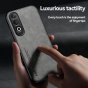 Кожаный чехол MyPads для OPPO K12 5G / OnePlus Nord CE4 (Оппо K12 5G / Оне Плюс Норд CE4) с защитой камеры, противоударный, для авто-держателя