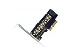 Адаптер M.2 NVME SSD на PCIE с радиатором и улучшением производительности MyPads