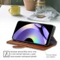 Чехол-книжка MyPads для Samsung Galaxy S24 (Коричневый)