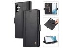 Кожаный книжный чехол LCIMEEKE / MyPads для Samsung Galaxy S24 (Самсунг Галакси С24) роскошная кожа