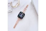 Женский металлический ремешок с кристаллами MyPads для Apple Watch Series 9 8 7 6 5 4 41 мм 40 мм 38 мм