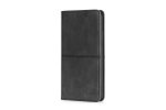 Чехол-книжка MyPads для Xiaomi Redmi Note 11T Pro/Note 11T Pro+ / Poco X4 GT / Сяоми Редми Ноте 11T Про/Поко X4 GT воловья кожа (черный)