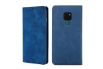 Чехол-книжка MyPads для Huawei Mate 20 / Хуавей Мате 20 мягкое прикосновение (синий)