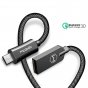 Фирменный дата-кабель Micro-USB для передачи данных высокоскоростной поддерживает быструю зарядку подходит для зарядок Qualcoom 3.0 Quic Charge для мобильных телефонов Android 1.2 метра 