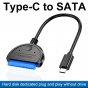 Кабель-переходник-адаптер для жесткого диска SATA - USB Type-C Easy Drive Line высокоскоростной кабель передачи данных