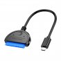 Кабель-переходник-адаптер для жесткого диска SATA - USB Type-C Easy Drive Line высокоскоростной кабель передачи данных