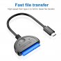 Кабель-переходник-адаптер для жесткого диска SATA - USB Type-C Easy Drive Line высокоскоростной кабель передачи данных