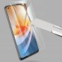 Защитное закалённое противоударное стекло MyPads Forti Glass (только на плоскую поверхность экрана, не закрывает края экрана на 2-3мм) для телефона OnePlus Nord CE 2 Lite 5G с олеофобным покрытием