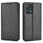 Фирменный дорогой премиальный чехол-книжка для OnePlus Nord CE 2 Lite 5G из качественной натуральной мраморной кожи буйвола с 3d узором черный с магнитной крышкой. Только в нашем магазине. Количество ограничено