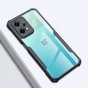 Задняя панель-чехол-накладка MyPads «Labbri» для OnePlus Nord CE 2 Lite 5G из качественного силикона c прозрачной пластиковой задней стенкой с черной окаемкой