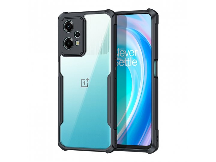 Задняя панель-чехол-накладка MyPads «Labbri» для OnePlus Nord CE 2 Lite 5G из качественного силикона c прозрач..