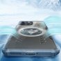 Задняя панель-чехол-накладка MyPads «Labbri» для OnePlus Ace 3v / OnePlus nord ce4 из качественного силикона c прозрачной пластиковой задней стенкой с черной окаемкой