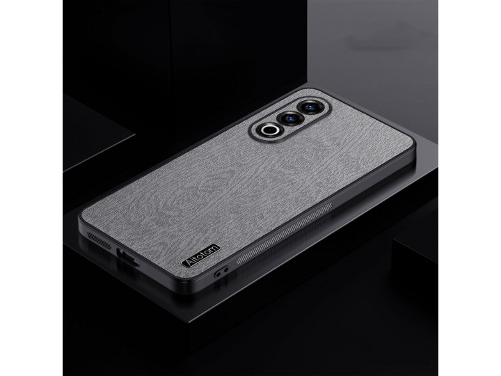Чехол бампер накладка MyPads «Albero Premium» на OnePlus Ace 3v / OnePlus nord ce4 из искусственной кожи с тек..