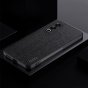 Чехол бампер накладка MyPads «Albero Premium» на OnePlus Ace 3v / OnePlus nord ce4 из искусственной кожи с текстурной отделкой и декоративным дизайном под дерево черный