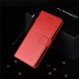 Чехол-книжка MyPads Porta Biglietti для OnePlus Ace 3v / OnePlus nord ce4 из импортной эко-кожи с подставкой застёжкой и визитницей красный