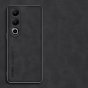 Чехол-бампер-панель-накладка MyPads «Sotto la pelle» на OnePlus Ace 3v / OnePlus nord ce4 из износостойкого силикона со вставкой из эко-кожи  черный