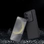 Чехол панель-бампер MyPads Tenda для OnePlus Ace 3v / OnePlus nord ce4 из пластика с закрывающейся камерой и матовой отделкой «под карбон» с защитой шторкой заглушкой для камеры черная