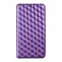 Чехол-книжка MyPads «Elegante pattern Rombo» для OnePlus Ace 3v / OnePlus nord ce4 из качественной импортной эко-кожи с 3d узором фиолетовый с магнитной крышкой. Только в нашем магазине. Количество ограничено