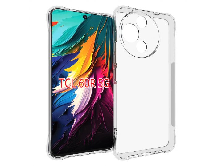 Чехол задняя-панель-накладка-бампер MyPads Tocco для TCL 60 R 5G, с усиленной защитой углов, противоударный пр..