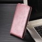 Чехол-флип MyPads Prestige Verticale для TCL 60 R 5G вертикальный откидной вниз, из импортной эко-кожи, розовый