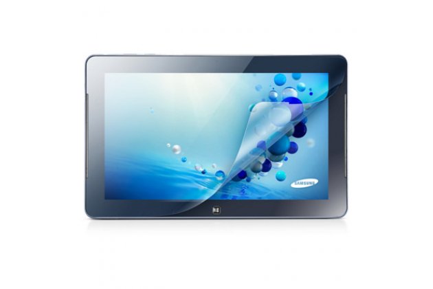 Глянцевая прозрачная защитная пленка для планшета Samsung ATIV Smart PC  XE500T1C