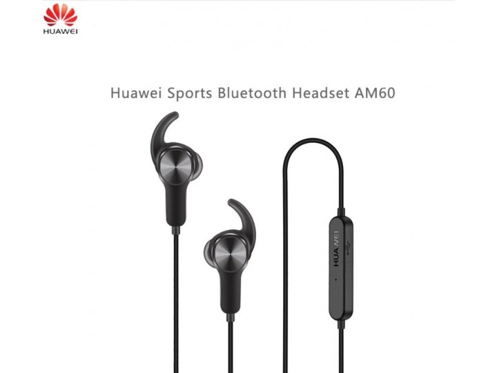 100% ПОДЛИННЫЕ фирменные оригинальные беспроводные наушники Huawei Sport Bluetooth Headset AM60 (Хуавей АМ60) ..