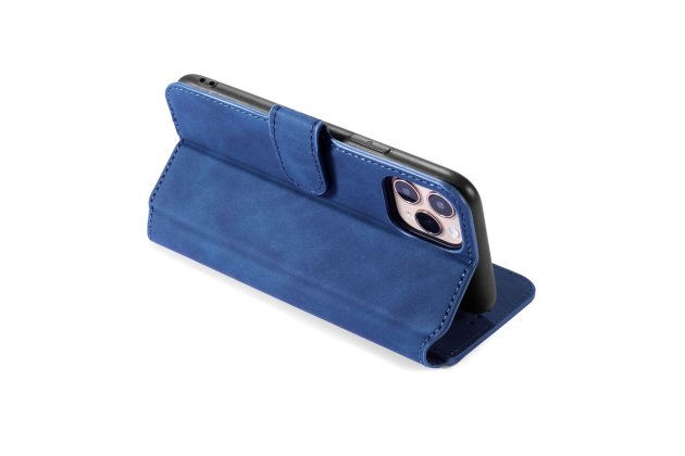 Кожаный чехол с визитницей из экокожи MyPads для iPhone 11 Pro