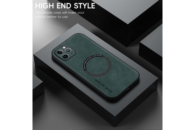 Магнитный кожаный чехол MyPads для Apple iPhone 11 Pro (Айфон 11 Про)