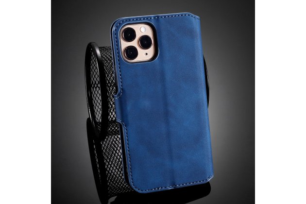 Кожаный чехол с визитницей из экокожи MyPads для iPhone 11 Pro