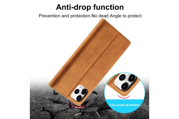 Кожаный чехол-книжка LCIMEEKE / MyPads для Apple iPhone 11 Pro с магнитом и защитой от ударов