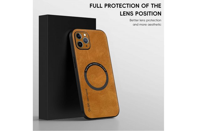 Магнитный кожаный чехол MyPads для Apple iPhone 11 Pro (Айфон 11 Про)