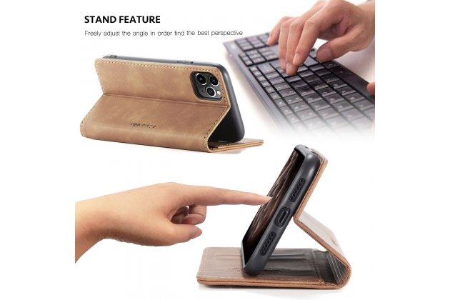 Кожаный чехол MyPads для iPhone 11 Pro с визитницей