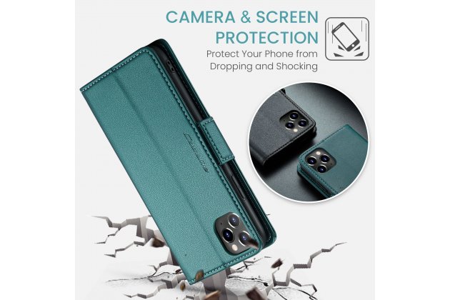 Кожаный чехол MyPads для iPhone 11 Pro с RFID-блокировкой