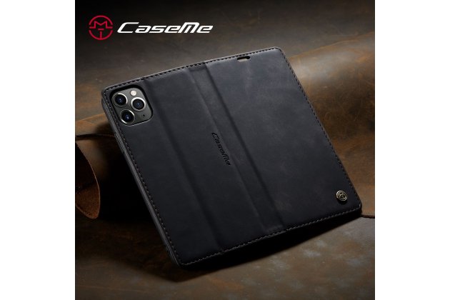 Кожаный чехол MyPads для iPhone 11 Pro с визитницей