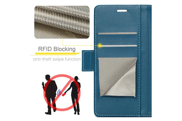 Кожаный чехол MyPads для iPhone 11 Pro с RFID-блокировкой