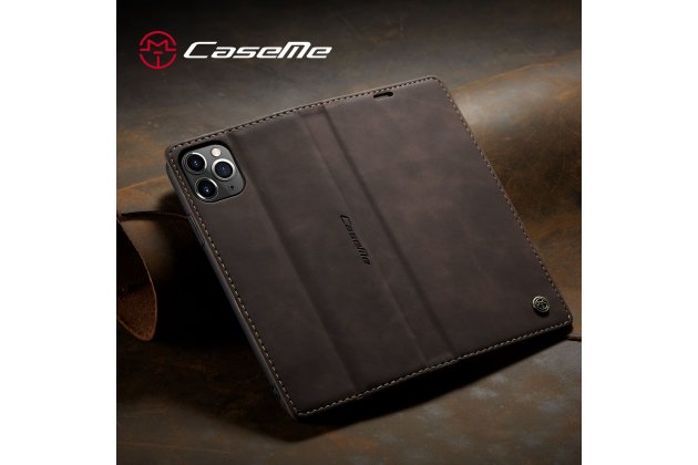 Кожаный чехол MyPads для iPhone 11 Pro с визитницей