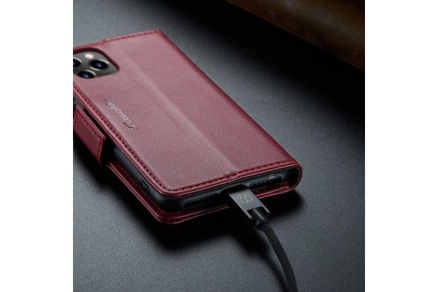 Кожаный чехол MyPads для iPhone 11 Pro