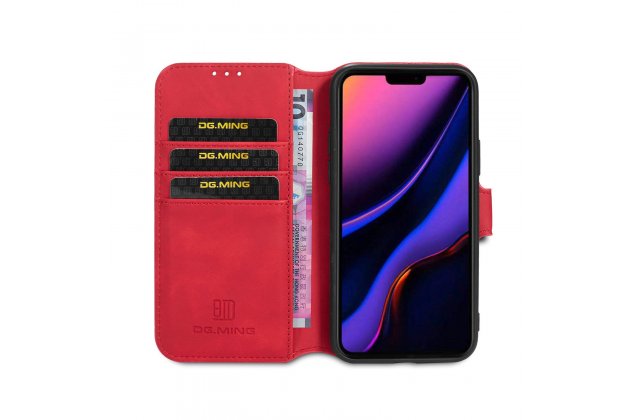 Кожаный чехол с визитницей из экокожи MyPads для iPhone 11 Pro