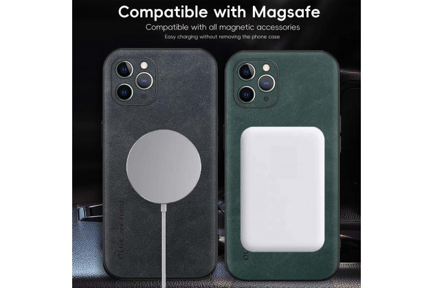 Магнитный кожаный чехол MyPads для Apple iPhone 11 Pro (Айфон 11 Про)