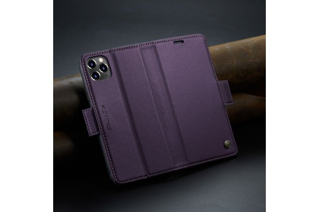 Кожаный чехол MyPads для iPhone 11 Pro с RFID-блокировкой и магнитной застежкой